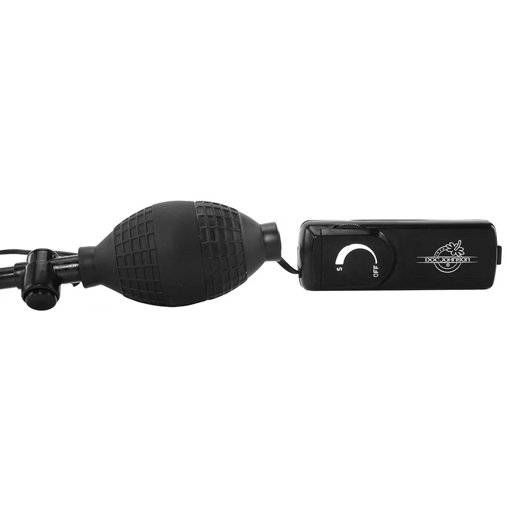 Doc Johnson Deluxe Wonder Inflatable Butt Plug in Black - Vibrators - HoneyHugs Canada (View 5)