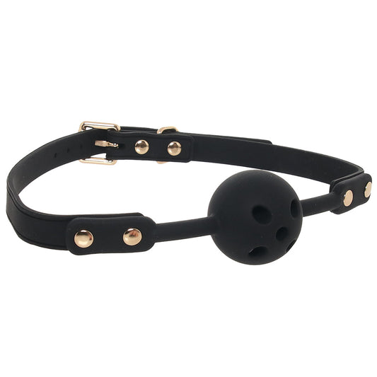 Temptasia Ardor Silicone Ball Gag in Black