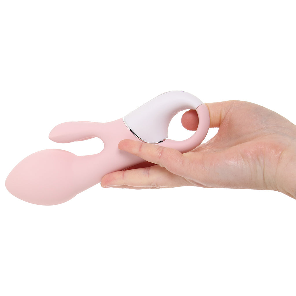 Satisfyer Satisfyer Air Pump Bunny 3 Inflatable Rabbit Vibe - Vibrators - HoneyHugs Canada (View 4)