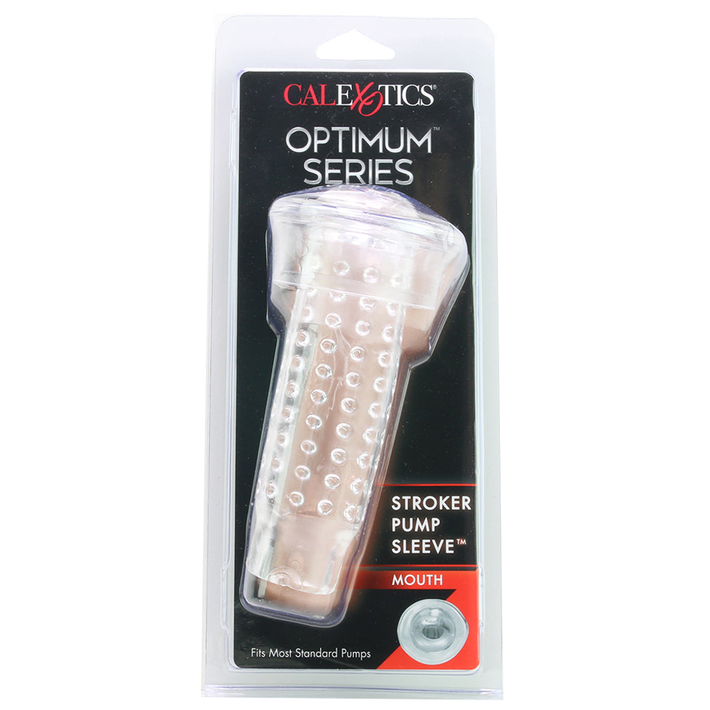 CalExotics Optimum Series Mouth Stroker Pump Sleeve - Male Masturbators - HoneyHugs Canada (View 6)