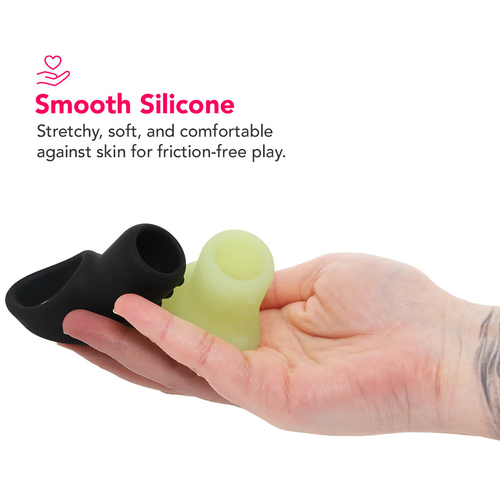 Performance Plus Flare 2-Sling Set: Elevate Pleasure & Stamina with Luxe Glow Rings