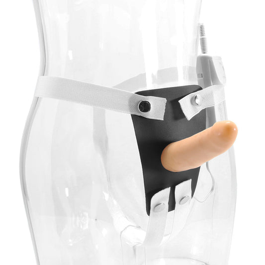 CalExotics Vibrating Slender Penis Harness - Vibrators - HoneyHugs Canada