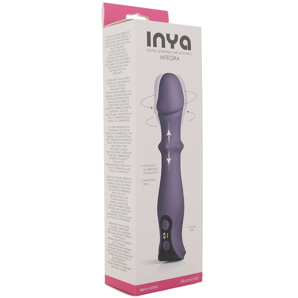 ns novelties Inya Integra Digital Gyrating Vibe with Thrust Ring - Vibrators - HoneyHugs Canada (View 9)