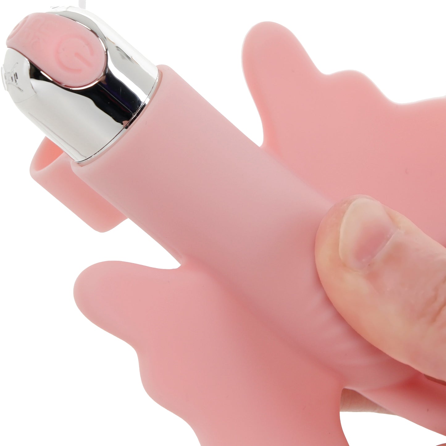 Pink Pussycat Butterfly Sleeve Finger Vibe