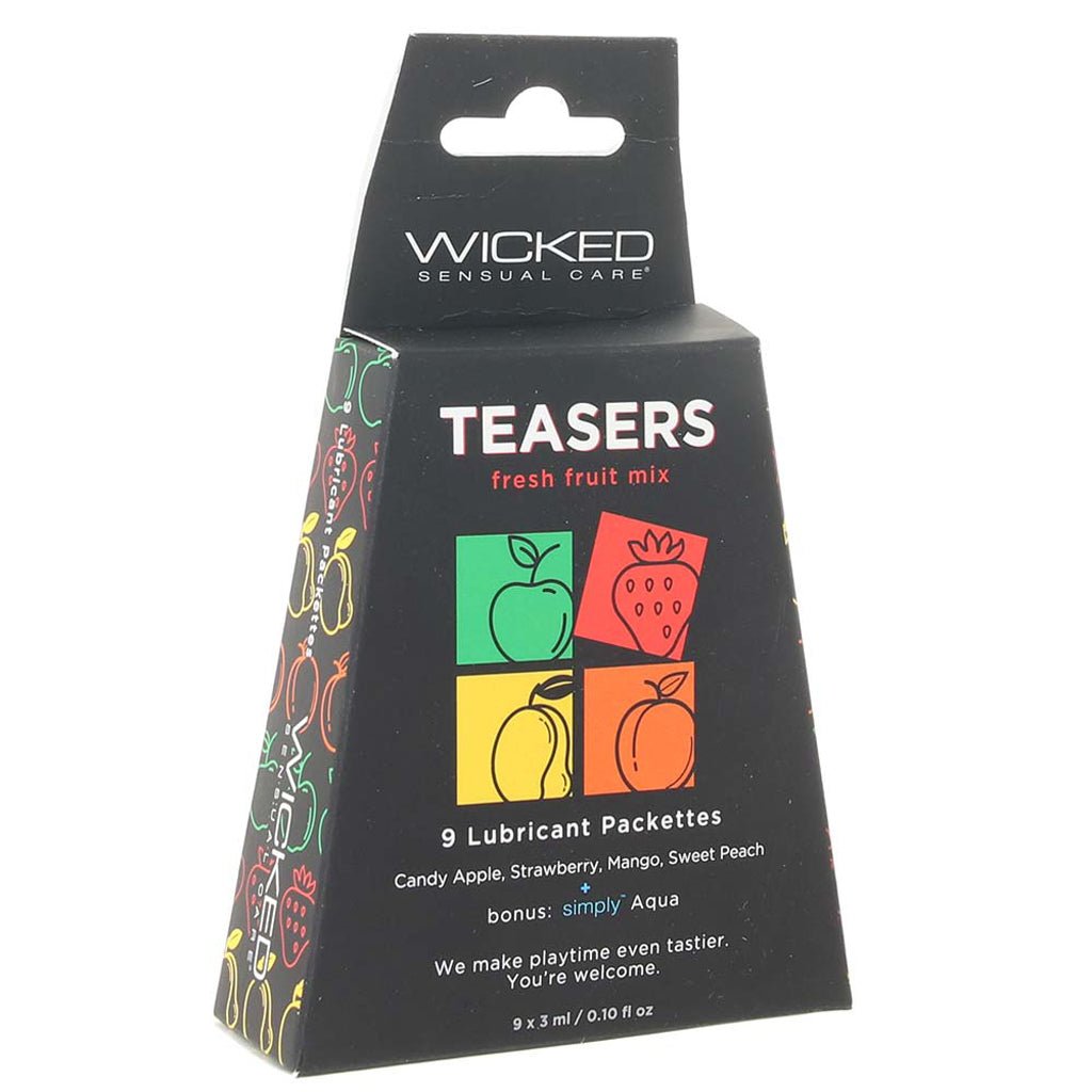 Teasers Fresh Fruit Lube Sampler