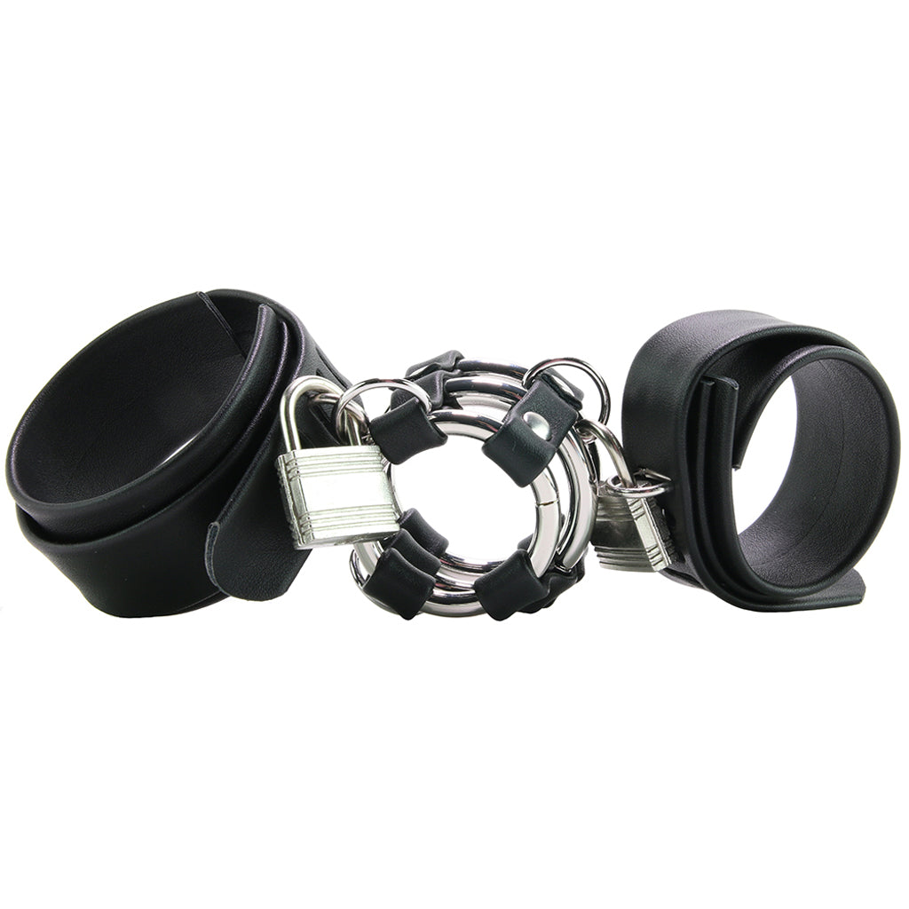 Locking Ball Stretcher, C-Ring & 3-Ring Cock Cage