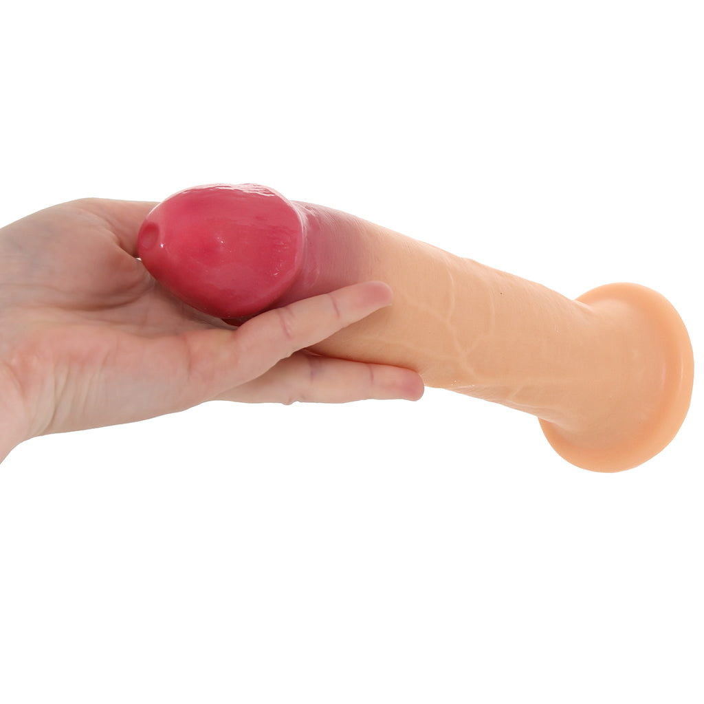 LoveBotz 9 Inch Cock Lock Dildo in Light