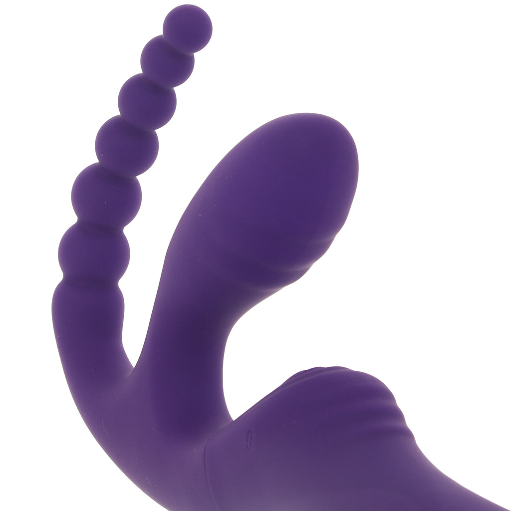 Playboy Playboy Hug It Out Strapless Strap-on Vibe - Vibrators - HoneyHugs Canada (View 2)