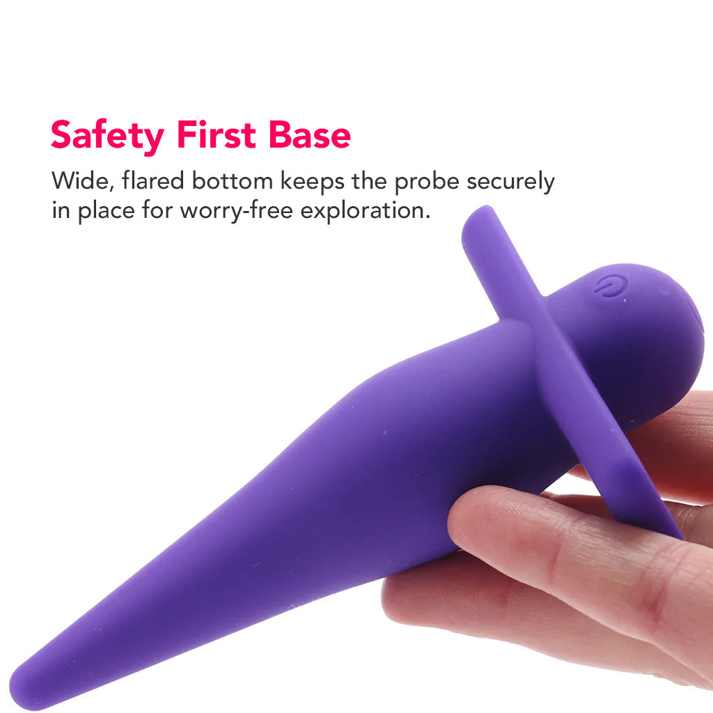 CalExotics Rechargeable High Intensity Anal Probe in Purple - Vibrators - HoneyHugs Canada (View 4)