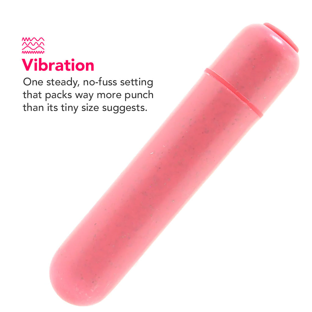 Gaia BioFeel Biodegradable Bullet Vibe in Coral