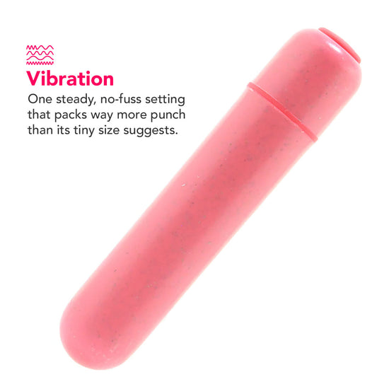 Gaia BioFeel Biodegradable Bullet Vibe in Coral