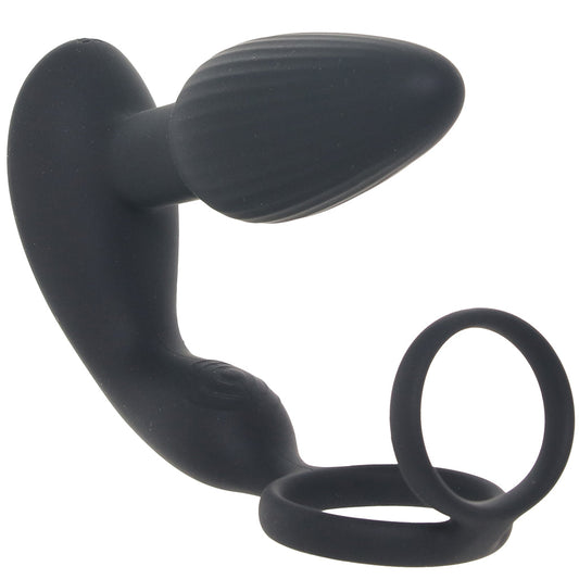 Shots Toys LEVELZ Dual Vibrating Ring and Rotating Plug - Vibrators - HoneyHugs Canada