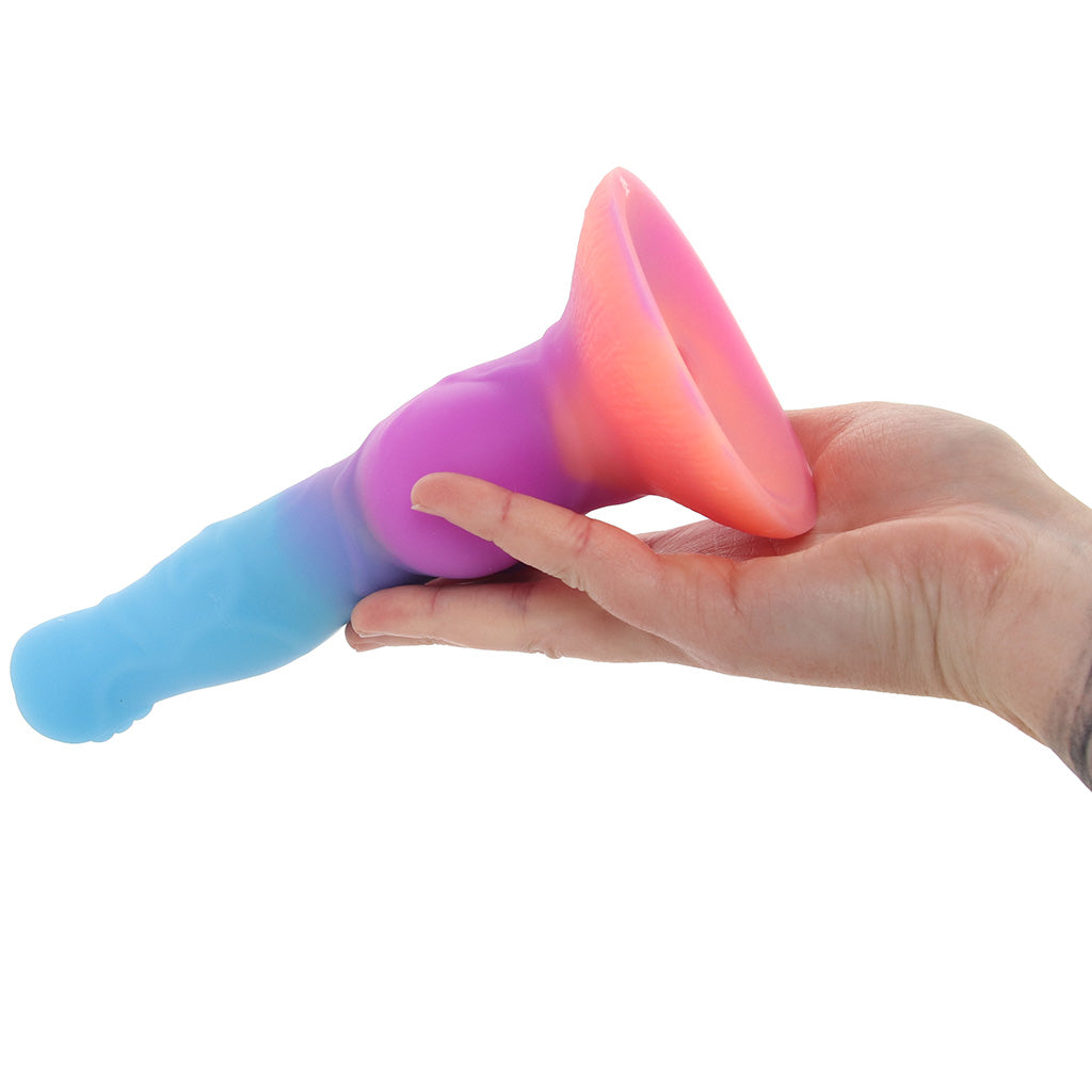 Creature Cocks Astro Cock Vibrating Glow Dildo