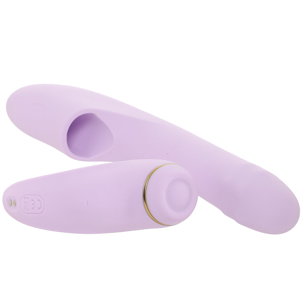 Svakom DuoGlow Thrusting Beaded Vibe with Pulsing Stimulator - Vibrators - HoneyHugs Canada (View 3)