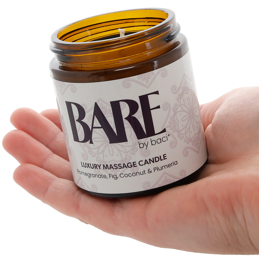 Bare Massage Candle 4oz/118ml in Plumeria