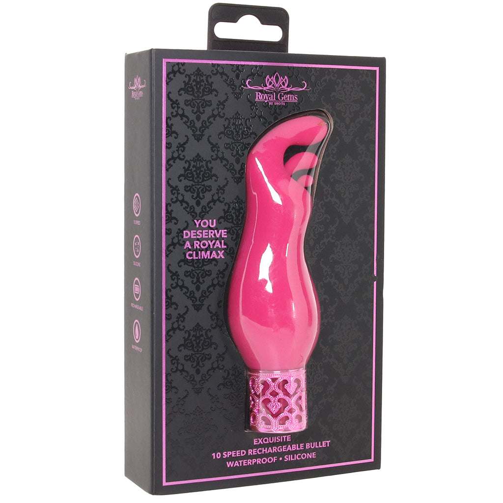 Shots Toys Royal Gems Exquisite Bullet Vibe in Pink - Vibrators - HoneyHugs Canada (View 9)