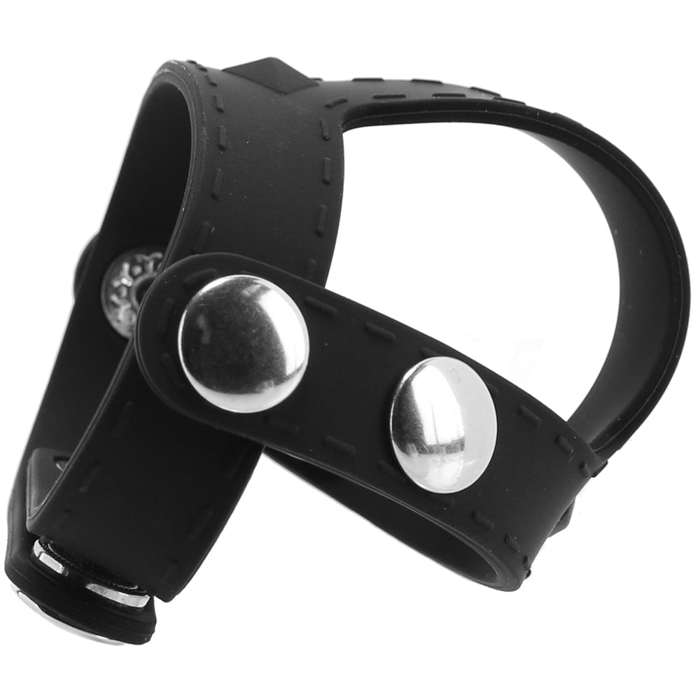 Blue Line T-Style Silicone Cock Ring: Maximize Firmness, Enhance Stamina & Intensify Orgasms