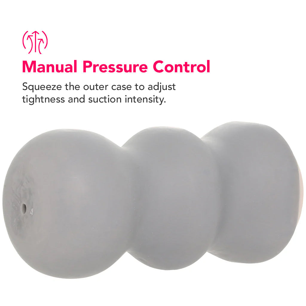 CalExotics The Gripper Ripple Grip Masturbator - Male Masturbators - HoneyHugs Canada (View 5)
