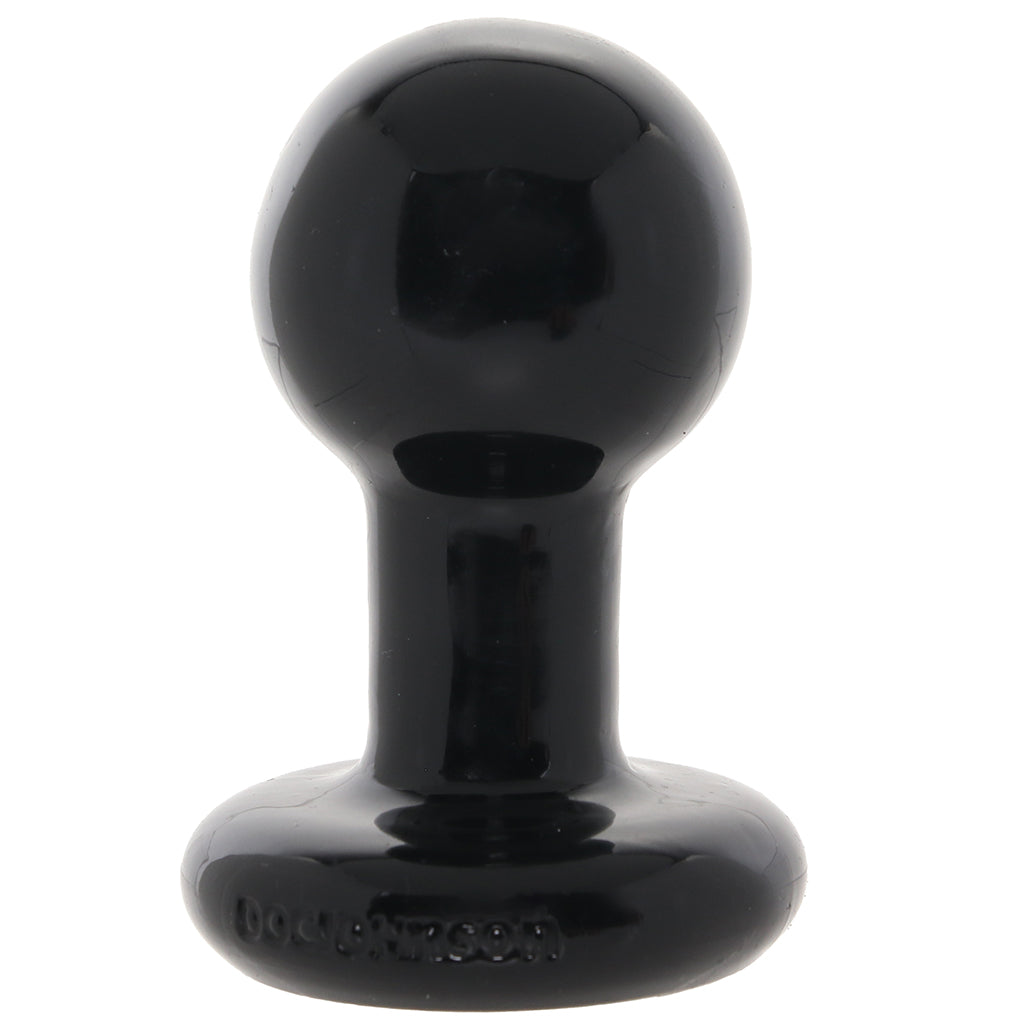 The Classic Small Round Butt Plug in Black