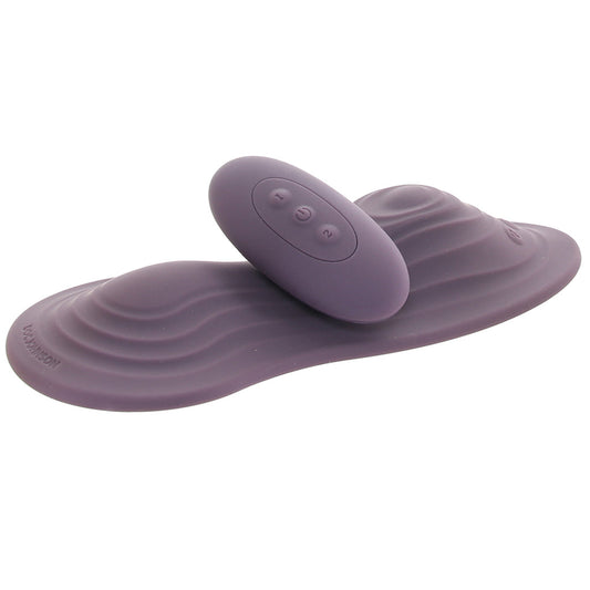 Doc Johnson iRide Pleasure Seat Remote Grinder Vibe in Dusty Purple - Vibrators - HoneyHugs Canada (View 2)