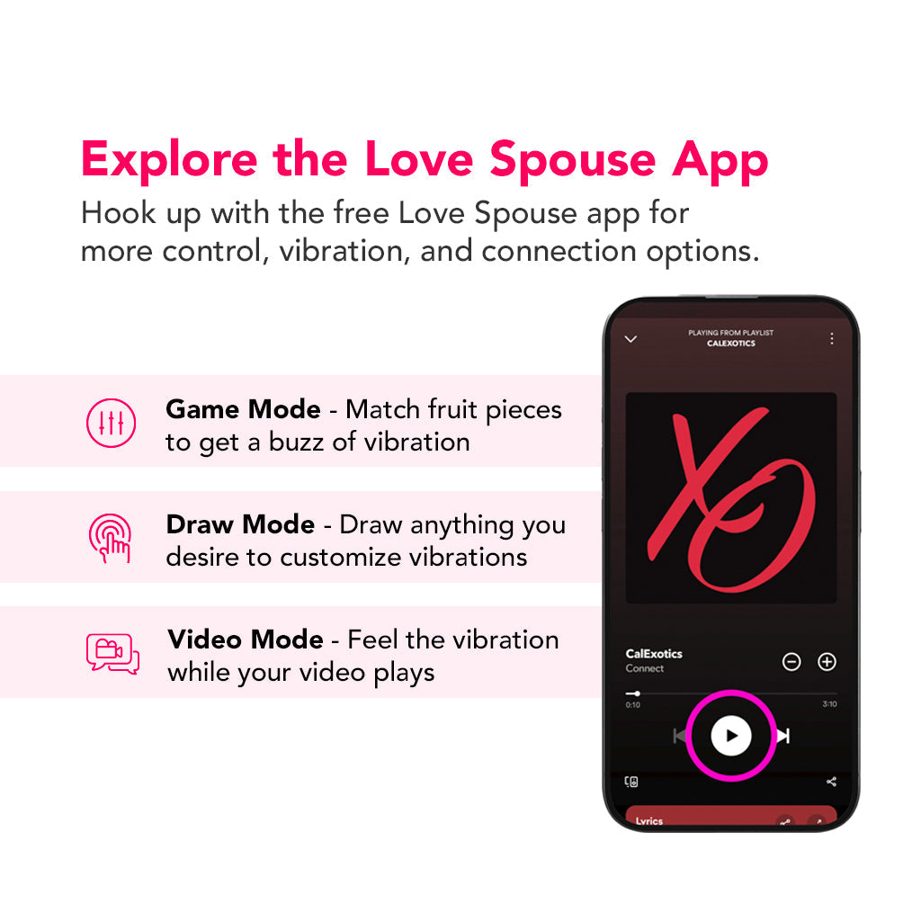 CalExotics Connect App Controlled Contoured G Vibe - Vibrators - HoneyHugs Canada (View 7)