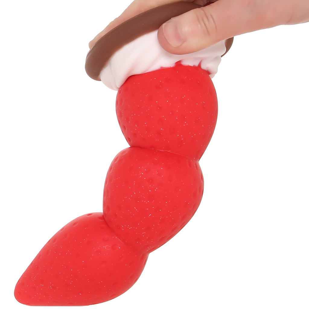 Simply Sweet Strawberry Sweet Cream Dildo