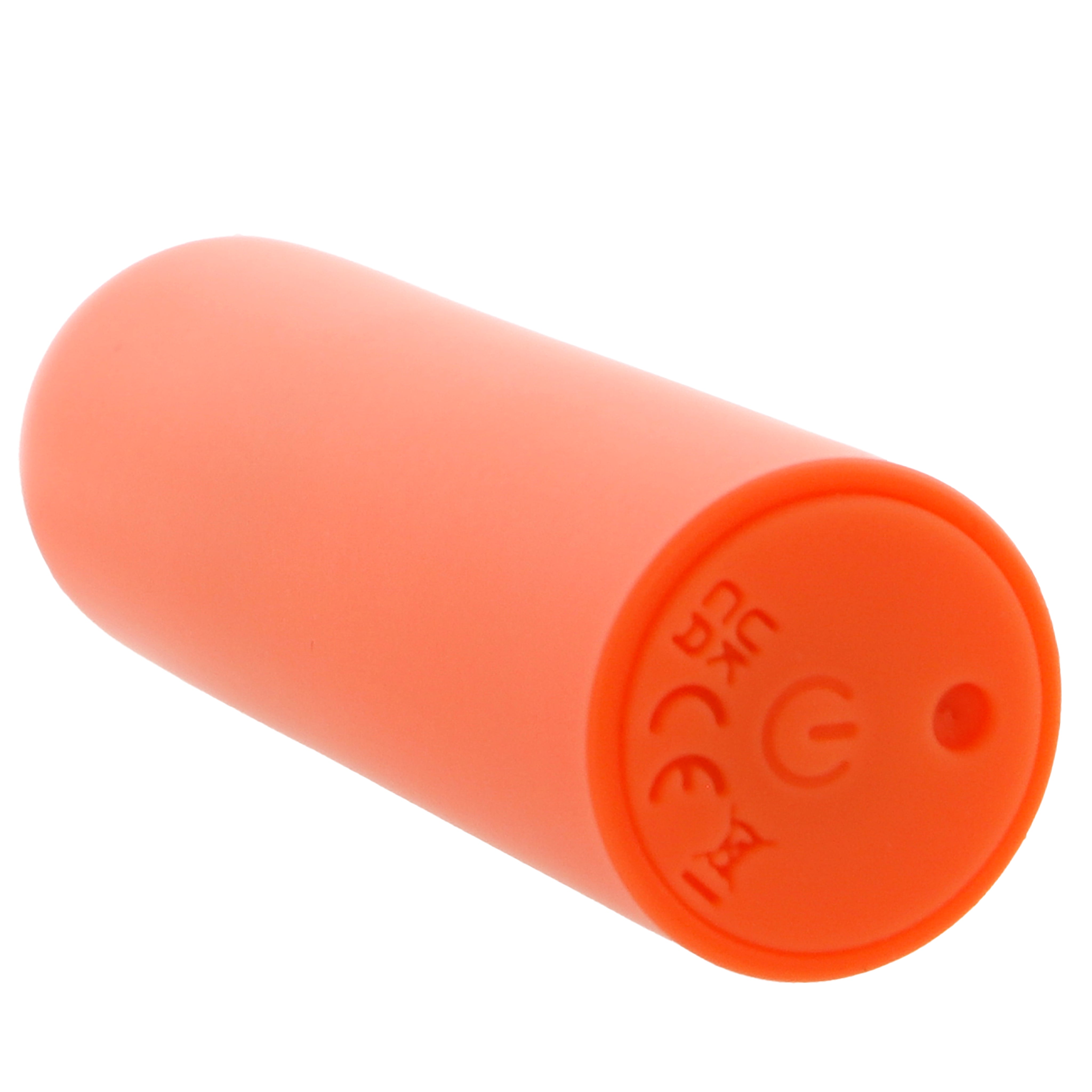 Turbo Buzz Rounded Mini Bullet Vibe in Orange