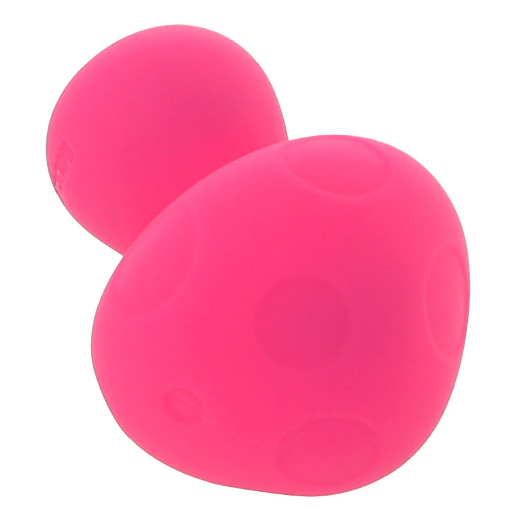 Doc Johnson Mochi Silicone Mushroom Mini Vibe in Pink - Vibrators - HoneyHugs Canada (View 3)
