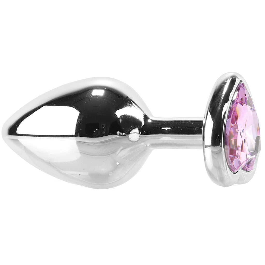 Booty Sparks Heart Gem Anal Plug Trio - Premium Aluminum Set