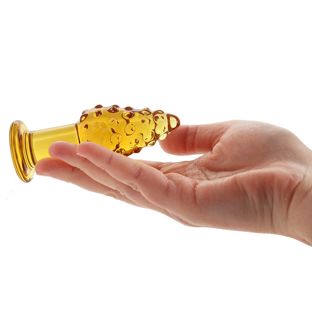 gläs Cornstar 4 Inch Glass Butt Plug