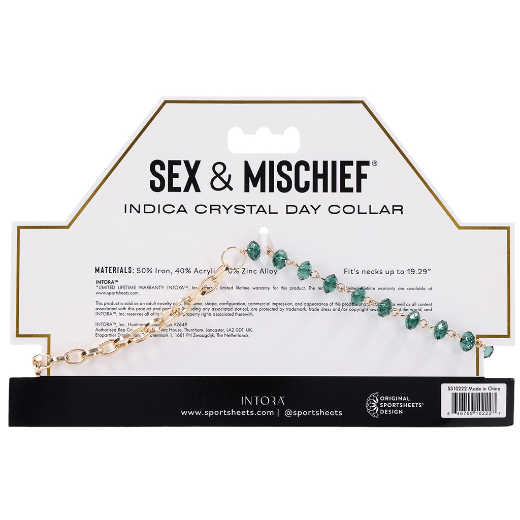 Sex & Mischief Indica Crystal Day Collar