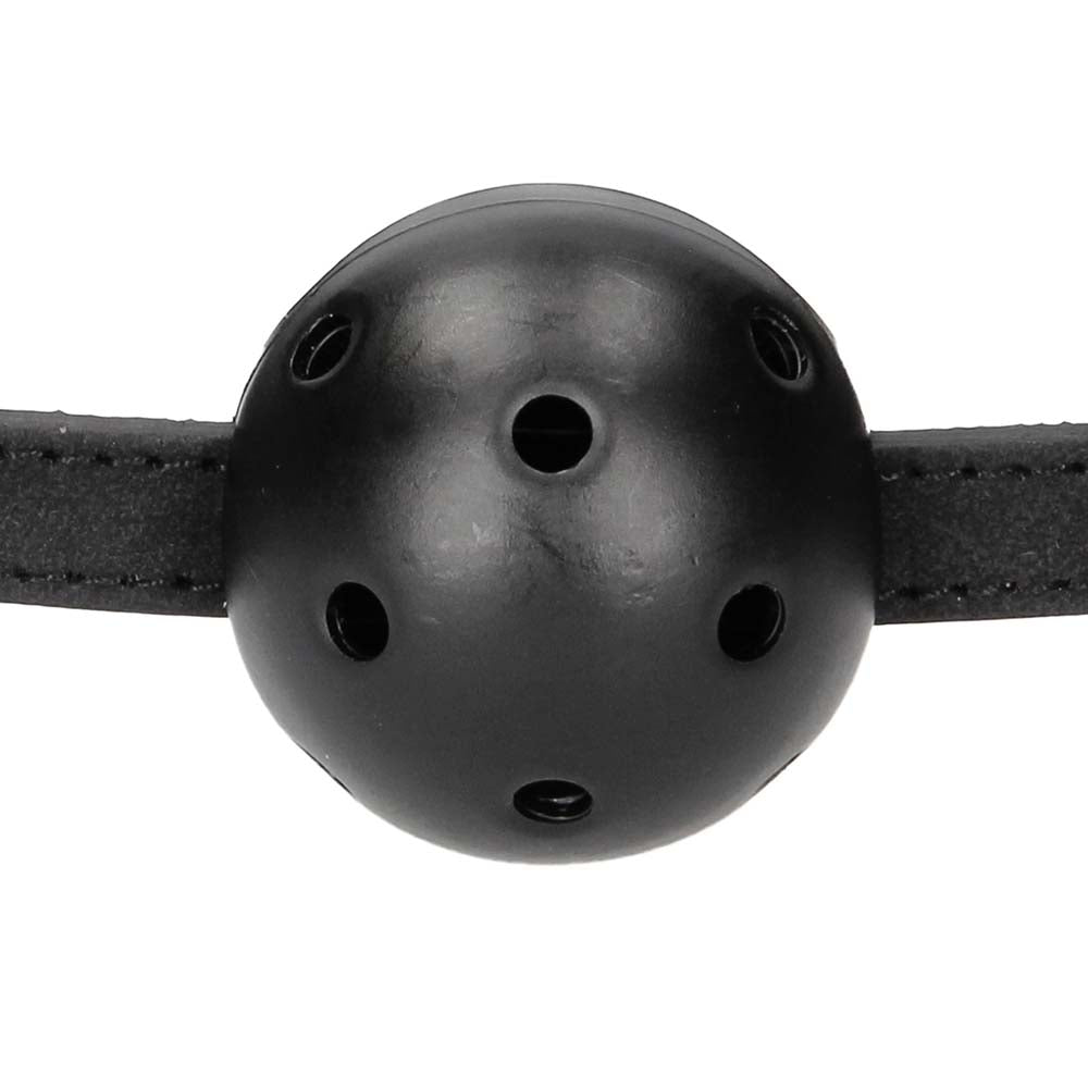 Ouch! Breathable Ball Gag with Diamond Studded Straps