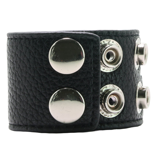 Blue Line 1.5 Inch Cock Ring with Ball Strap