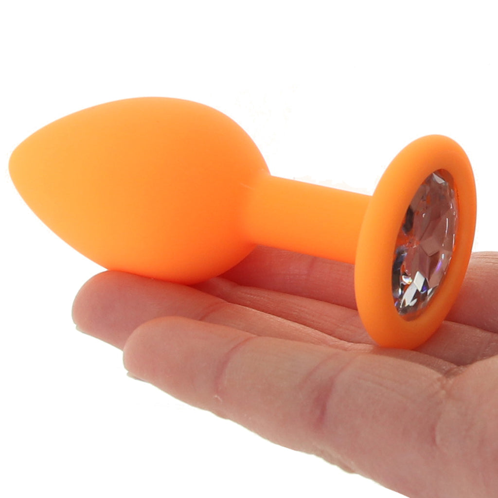 Cheeky Gems Sparkling Gem Plug Set in Orange