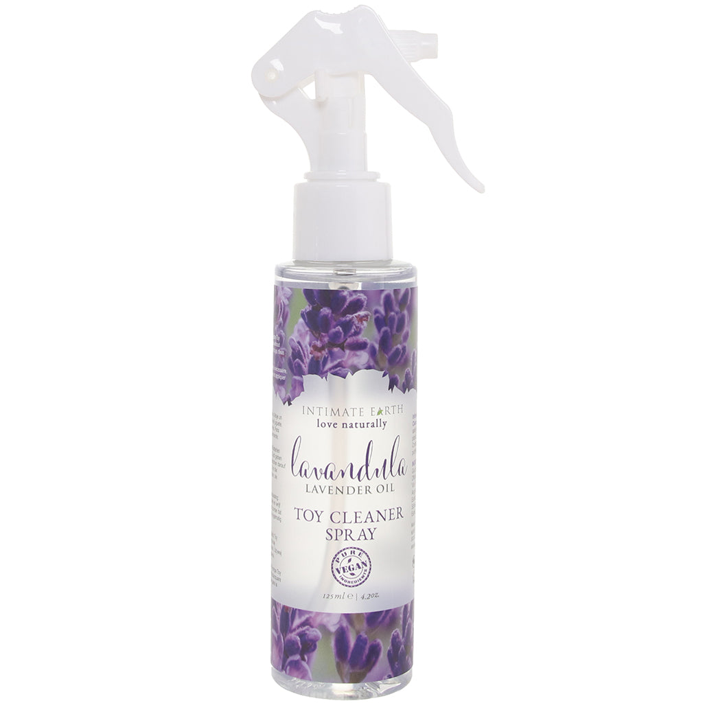 Intimate Earth Lavendula Lavender Oil Spray Toy Cleaner in 4.2oz/125ml - Vibrators - HoneyHugs Canada