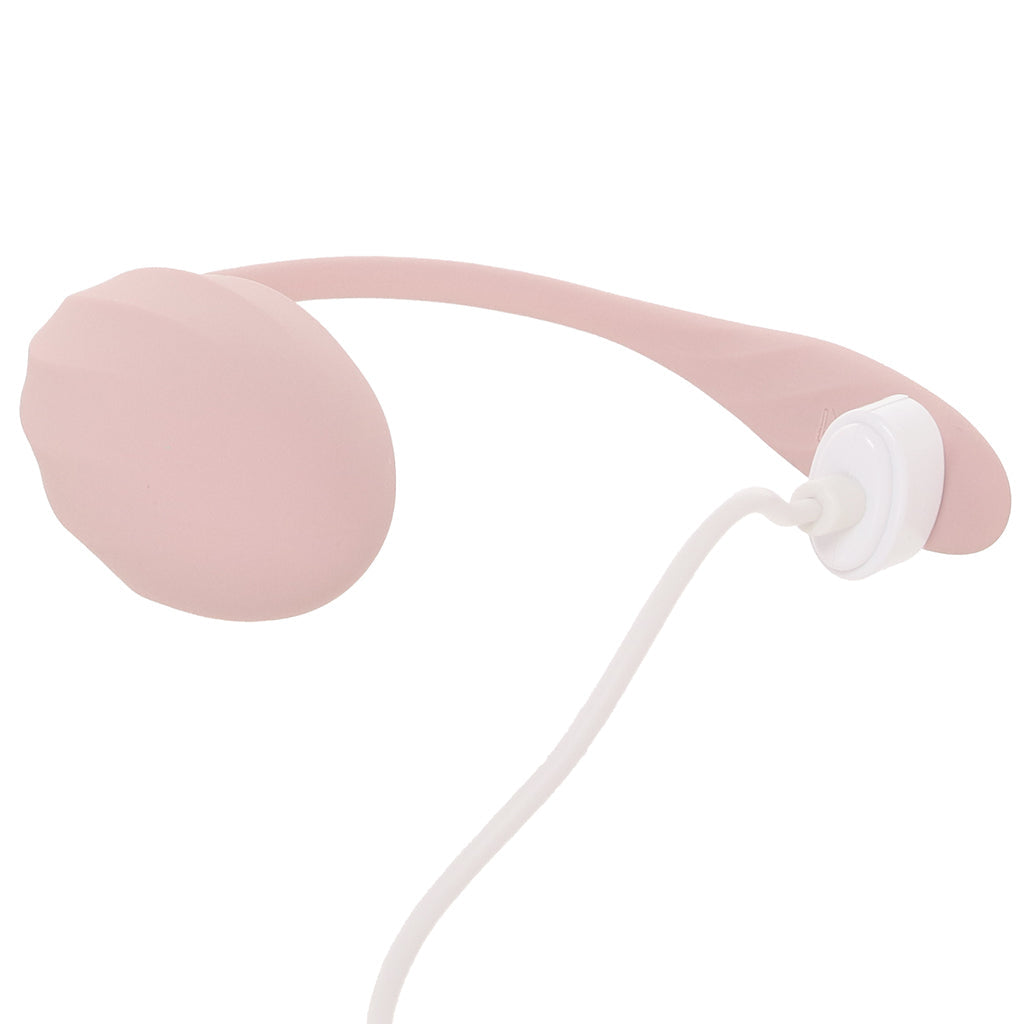 Satisfyer Satisfyer Ribbed Petal Wearable Vibe in Rose - Vibrators - HoneyHugs Canada (View 7)