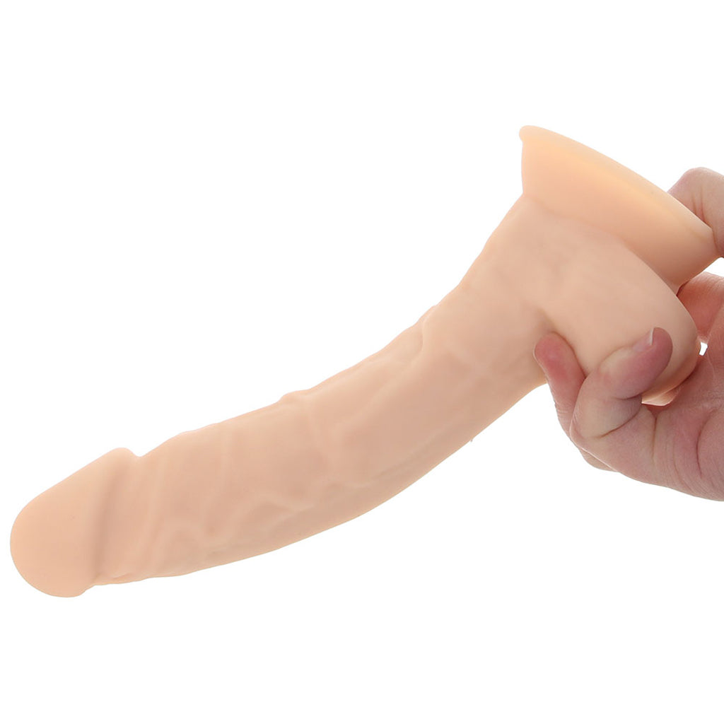 Doc Johnson SILEX-D The Original 8 Inch Model 1 Dildo Vibe in Vanilla - Vibrators - HoneyHugs Canada (View 4)