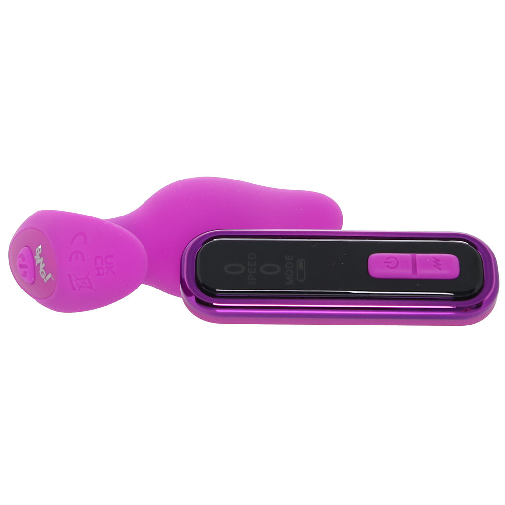 Bang! Vibrating Butt Plug with Digital Remote