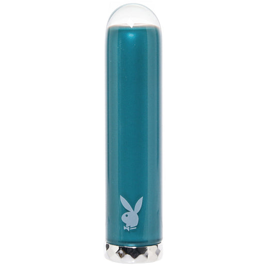 Evolved Novelties Playboy Emerald Glass Vibe - Vibrators - HoneyHugs Canada