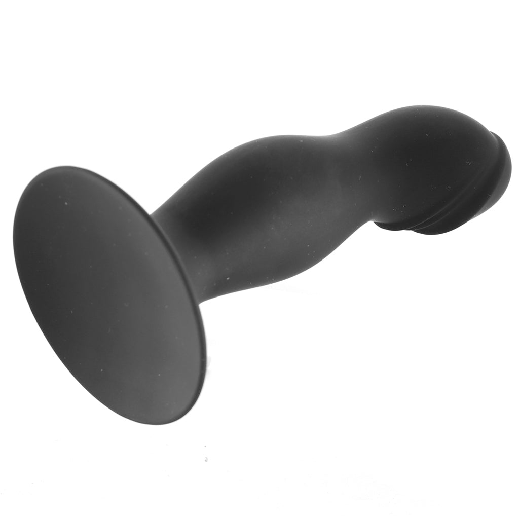 CalExotics Black Silicone Anal Stud: Unleash Exquisite Prostate Pleasure