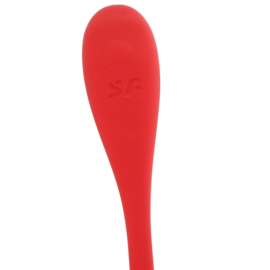 Satisfyer Satisfyer Shiny Petal Wearable Vibe in Red - Vibrators - HoneyHugs Canada (View 5)