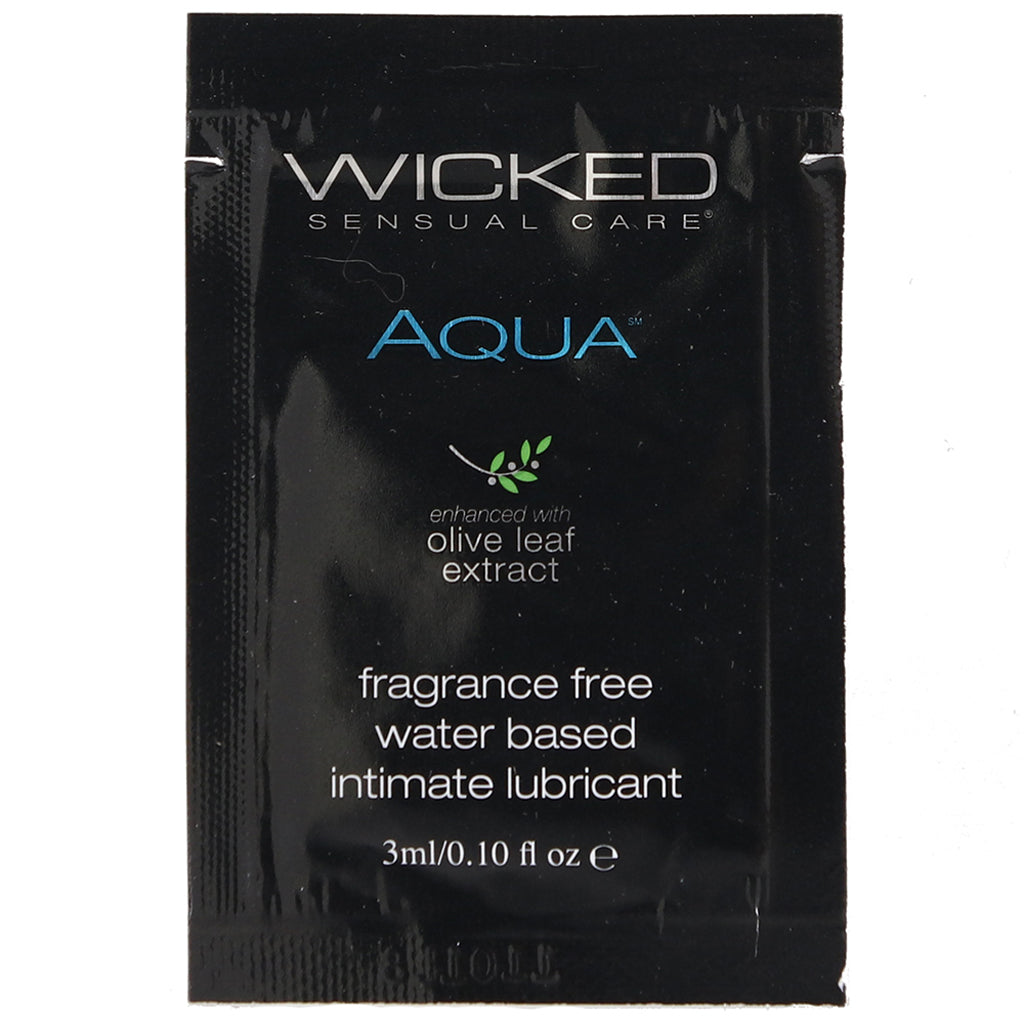 Wicked Aqua: Luxurious Fragrance-Free Water-Based Lube for Ultimate Intimacy