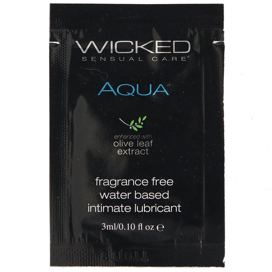 Wicked Aqua: Luxurious Fragrance-Free Water-Based Lube for Ultimate Intimacy