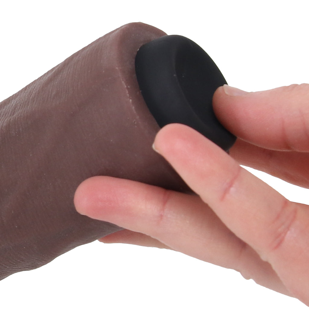 XR Brands Jock Vibrating Realistic Penis Extender in Dark - Dildos - HoneyHugs Canada (View 6)