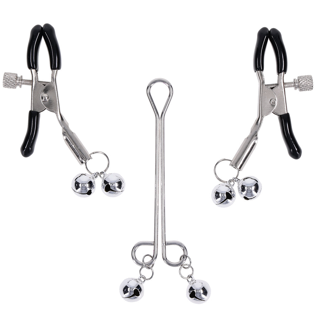 Shadow Bell Nipple and Clit Jewelry