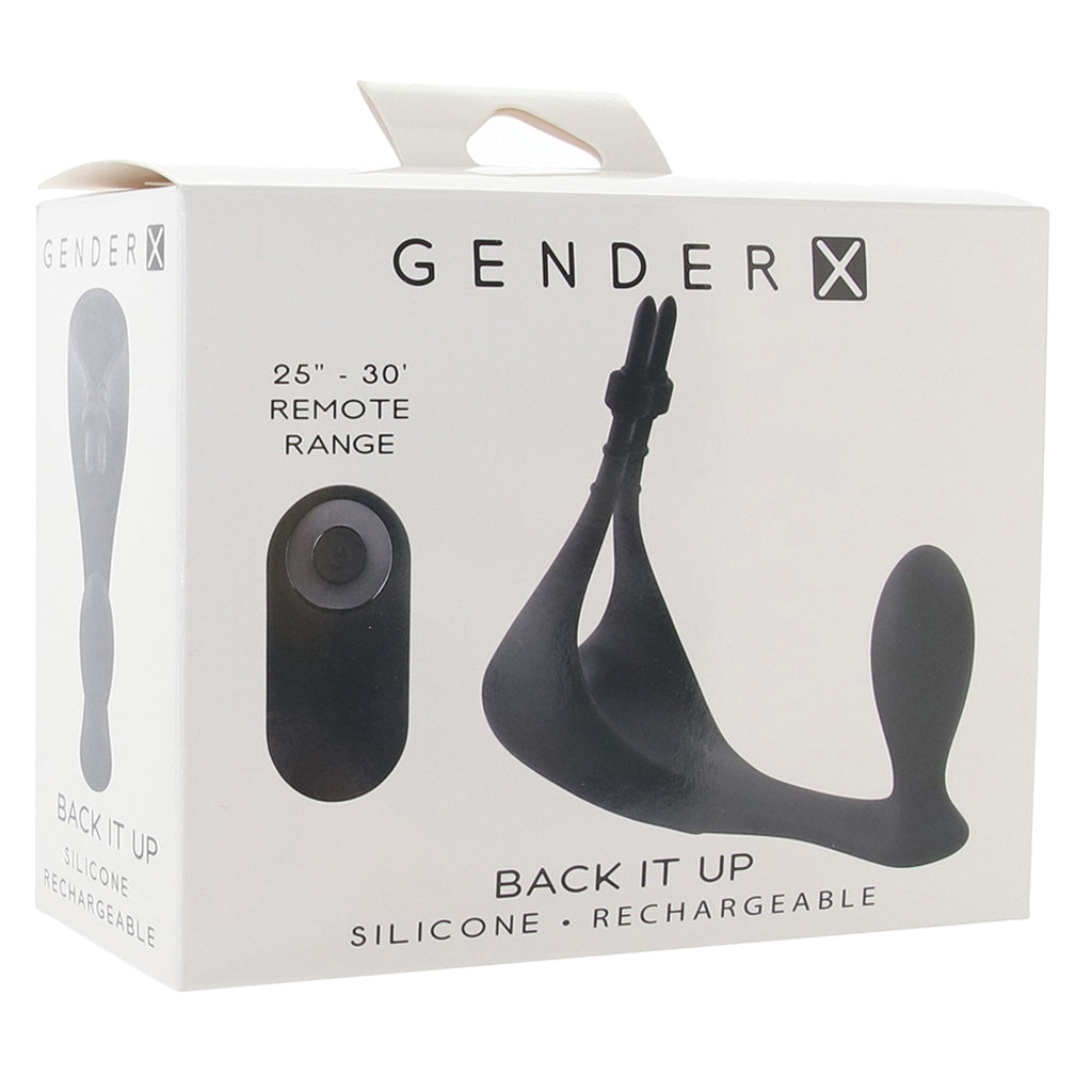 Gender X Gender X Back It Up Remote Plug and Ring Vibe - Vibrators - HoneyHugs Canada (View 6)