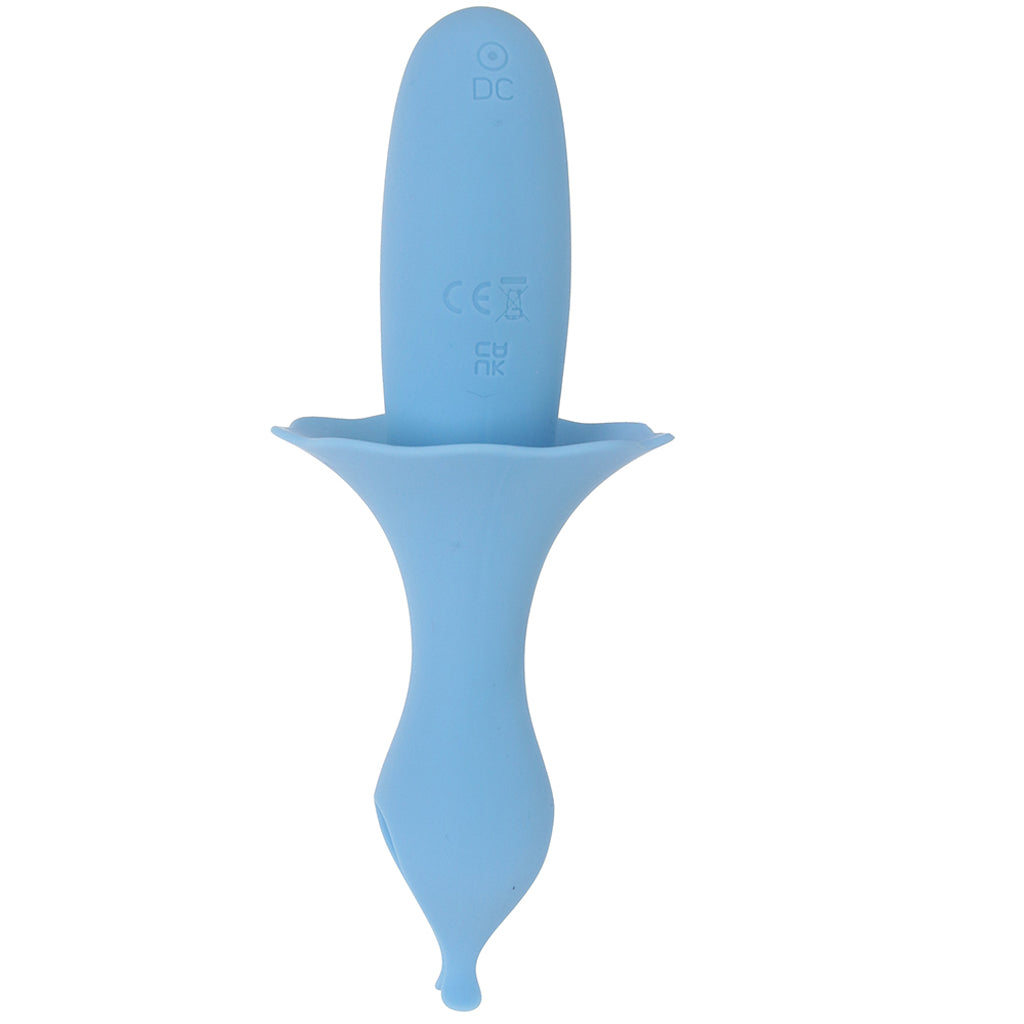 Maia Sienna Fluttering Silicone Vibe in Blue - Vibrators - HoneyHugs Canada (View 3)