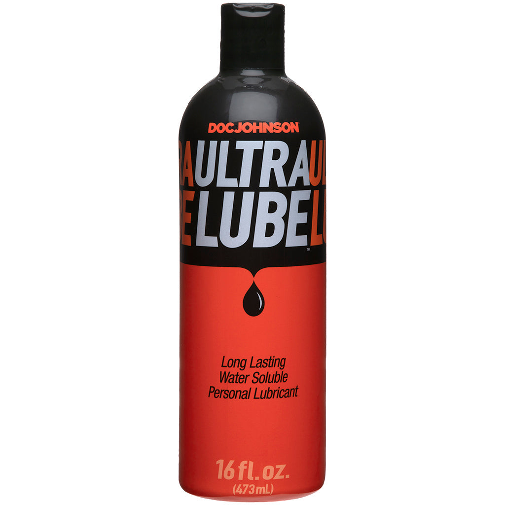 Doc Johnson Ultra Water-Based Lube | Luxurious 16oz/473ml Personal Lubricant for Ultimate Comfort