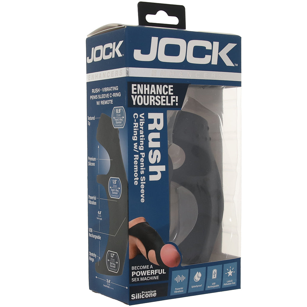 Jock Rush Vibrating Penis Sleeve