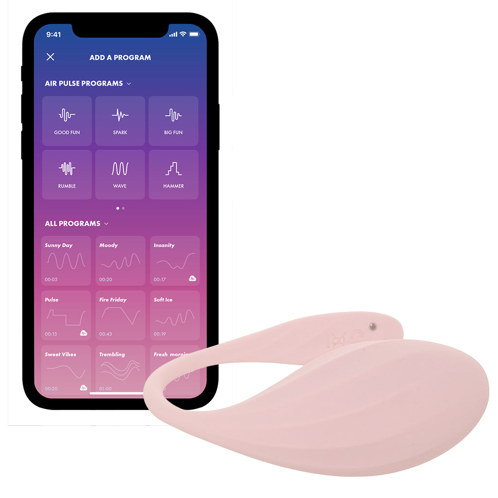 Satisfyer Satisfyer Ribbed Petal Wearable Vibe in Rose - Vibrators - HoneyHugs Canada (View 8)